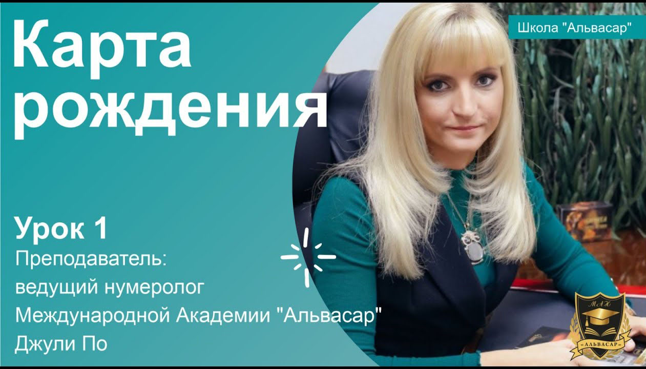 Карта рождения | №1