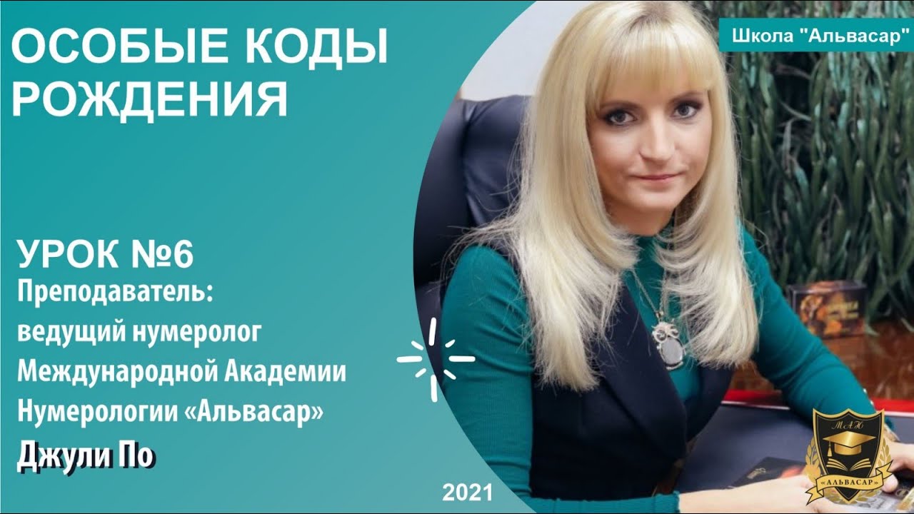 Особые коды рождения | №6